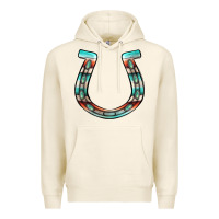 Tofu serape turquoise horseshoe Premium Hoodie - Jasminsmagicworld