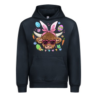 Navy easter cow Urban Hoodie - MaliasSmallBusiness