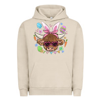 Pigment French Oak easter cow Urban Hoodie - MaliasSmallBusiness