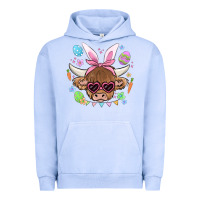 Pigment Grape Ice easter cow Urban Hoodie - MaliasSmallBusiness