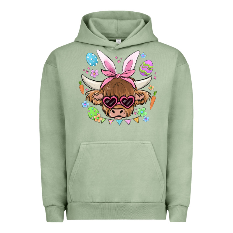 Easter Cow Urban Hoodie by MaliasSmallBusiness | Teevron