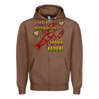 Chestnut mardi gras i just want to be loved bayou crawfish Zipper Hoodie - RanaPortraitStore