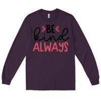 Plum kind Long Sleeve Tee - Unal Design