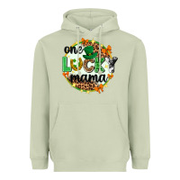 Matcha One lucky mama  St. Patricks Day Heavyweight Hoodie - Neo Western