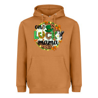 Meerkat One lucky mama  St. Patricks Day Heavyweight Hoodie - Neo Western