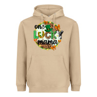 Mushroom One lucky mama  St. Patricks Day Heavyweight Hoodie - Neo Western