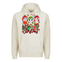 Merry Christmas Unicorns Premium Hoodie | Teevron