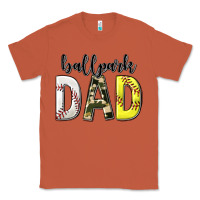 Copper ballpark dad with softball and baseball Classic Tee - texasbilliewilder