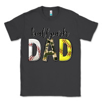 Smoke ballpark dad with softball and baseball Classic Tee - texasbilliewilder