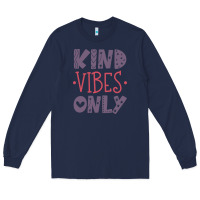 Navy kind Long Sleeve Tee - Unal Design