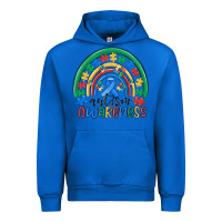 Cobalt autism awareness rainbow Urban Hoodie - MaliasSmallBusiness