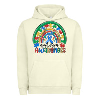 Pigment Pistachio autism awareness rainbow Urban Hoodie - MaliasSmallBusiness