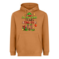 Meerkat im not  im just a tall elf Heavyweight Hoodie - FaDigitalArtStudio