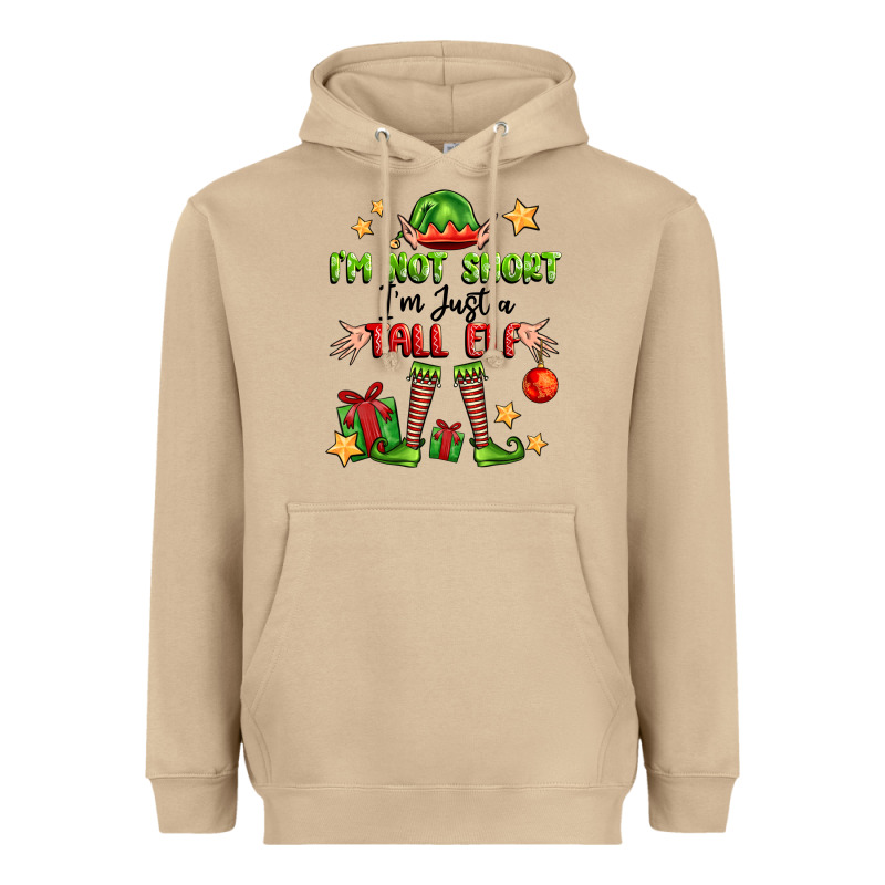 Im Not  Im Just A Tall Elf Heavyweight Hoodie by FaDigitalArtStudio | Teevron