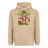 Mushroom im not  im just a tall elf Heavyweight Hoodie - FaDigitalArtStudio
