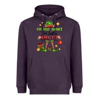 Plum im not  im just a tall elf Heavyweight Hoodie - FaDigitalArtStudio