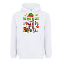White im not  im just a tall elf Heavyweight Hoodie - FaDigitalArtStudio