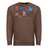Chestnut usa nurse Premium Sweatshirt - AdoDesignShop