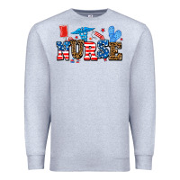 Heather Grey usa nurse Premium Sweatshirt - AdoDesignShop