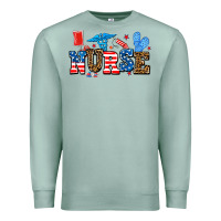 Seafoam usa nurse Premium Sweatshirt - AdoDesignShop