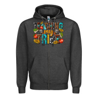 Charcoal Heather teaching my Zipper Hoodie - texasbilliewilder