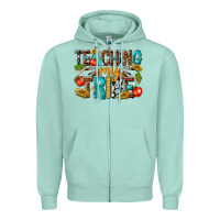 Seafoam teaching my Zipper Hoodie - texasbilliewilder
