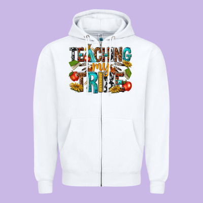 Zipper Hoodie teaching my