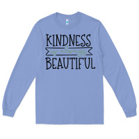 Colony Blue kindness Long Sleeve Tee - Unal Design