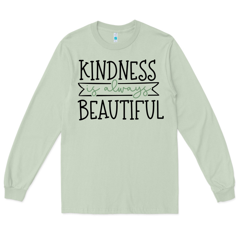 Kindness Long Sleeve Tee by Unal Design | Teevron