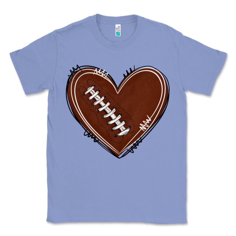 American Football Heart Classic Tee by texasbilliewilder | Teevron