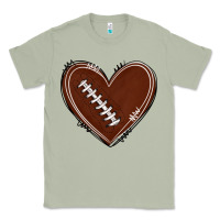 Matcha american football heart Classic Tee - texasbilliewilder
