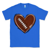True Royal american football heart Classic Tee - texasbilliewilder