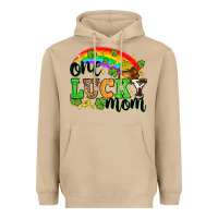 One Lucky Mom St. Patricks Day Heavyweight Hoodie | Teevron