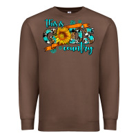 Chestnut this is gods country sunflower Premium Sweatshirt - AdoDesignShop