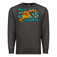 Smoke this is gods country sunflower Premium Sweatshirt - AdoDesignShop