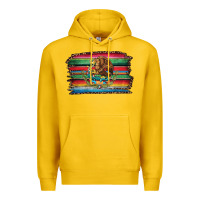 Lemon serape leopard mexican flag Premium Hoodie - Jasminsmagicworld