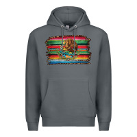 Rock serape leopard mexican flag Premium Hoodie - Jasminsmagicworld