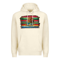 Sandshell serape leopard mexican flag Premium Hoodie - Jasminsmagicworld
