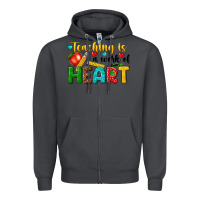 Smoke teaching is a work of heart tbw Zipper Hoodie - texasbilliewilder