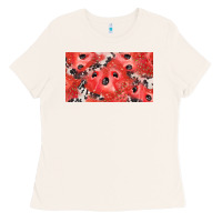 Bone watermelon strawberry cowhide cup Ladies Tee - BarkalooDesign