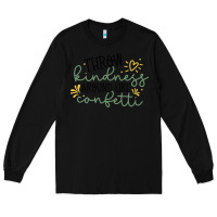 Black kindness Long Sleeve Tee - Unal Design