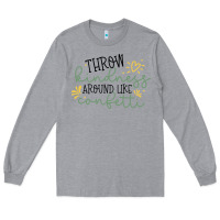 Heather Grey kindness Long Sleeve Tee - Unal Design