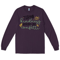 Plum kindness Long Sleeve Tee - Unal Design