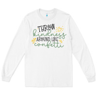 White kindness Long Sleeve Tee - Unal Design