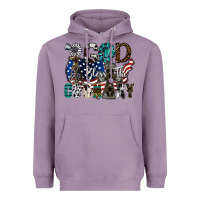Lavender god bless the country Heavyweight Hoodie - SublimationCraftShop
