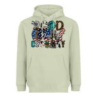 Matcha god bless the country Heavyweight Hoodie - SublimationCraftShop