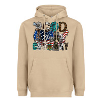 Mushroom god bless the country Heavyweight Hoodie - SublimationCraftShop
