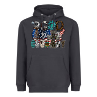 Smoke god bless the country Heavyweight Hoodie - SublimationCraftShop
