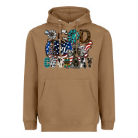 Toasted Coconut god bless the country Heavyweight Hoodie - SublimationCraftShop