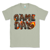 Matcha game day football leopard Classic Tee - Zillion Design Studio